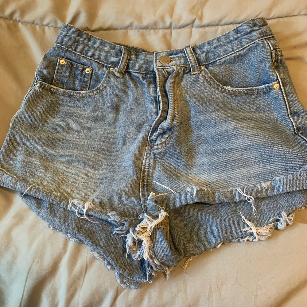 High waisted shorts